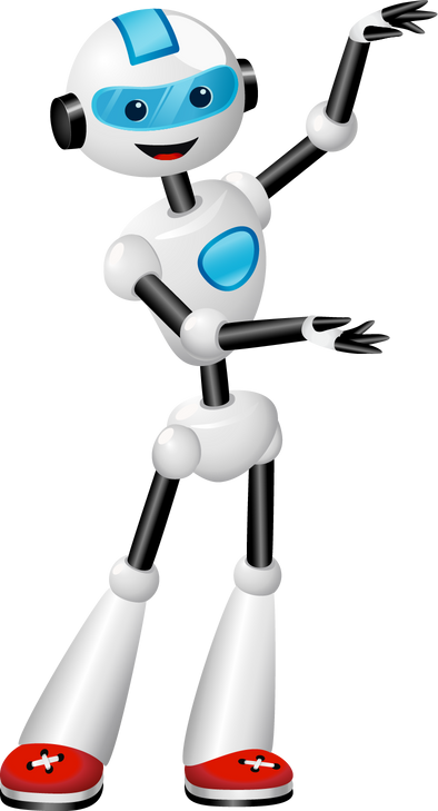 Cute Robot Showing Gesture with His Hands Icon